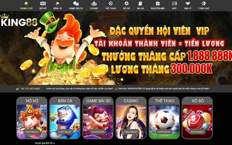 Giới thiệu King88 - nhà cái top 1 Việt Nam